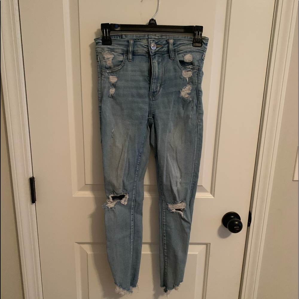American Eagle High rise next level stretch-size 2